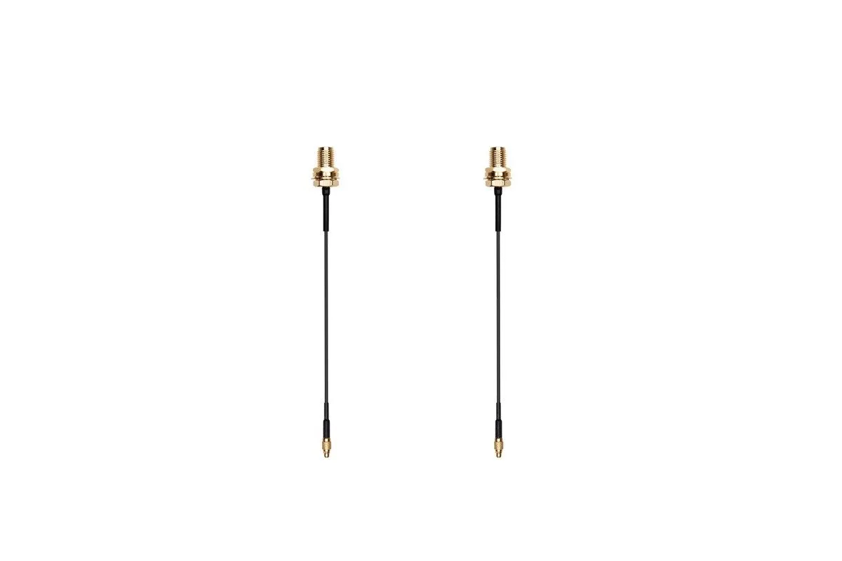 Adapter DJI FPV System MMCX prosty na RP-SMA 2 szt.
