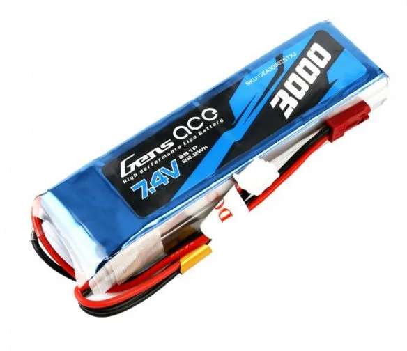 Akumulator Lipo Gens Ace 2S 3000mah JST