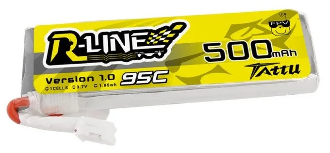 Akumulator LiPo Tattu R-Line 3,7V 500mah 1S 95C