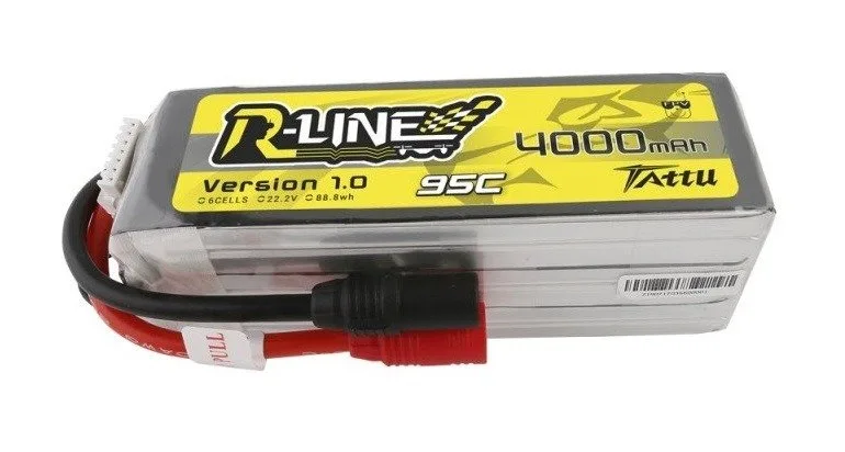 Akumulator LiPo Tattu R-Line 4000mah 22,2V 95C AST150