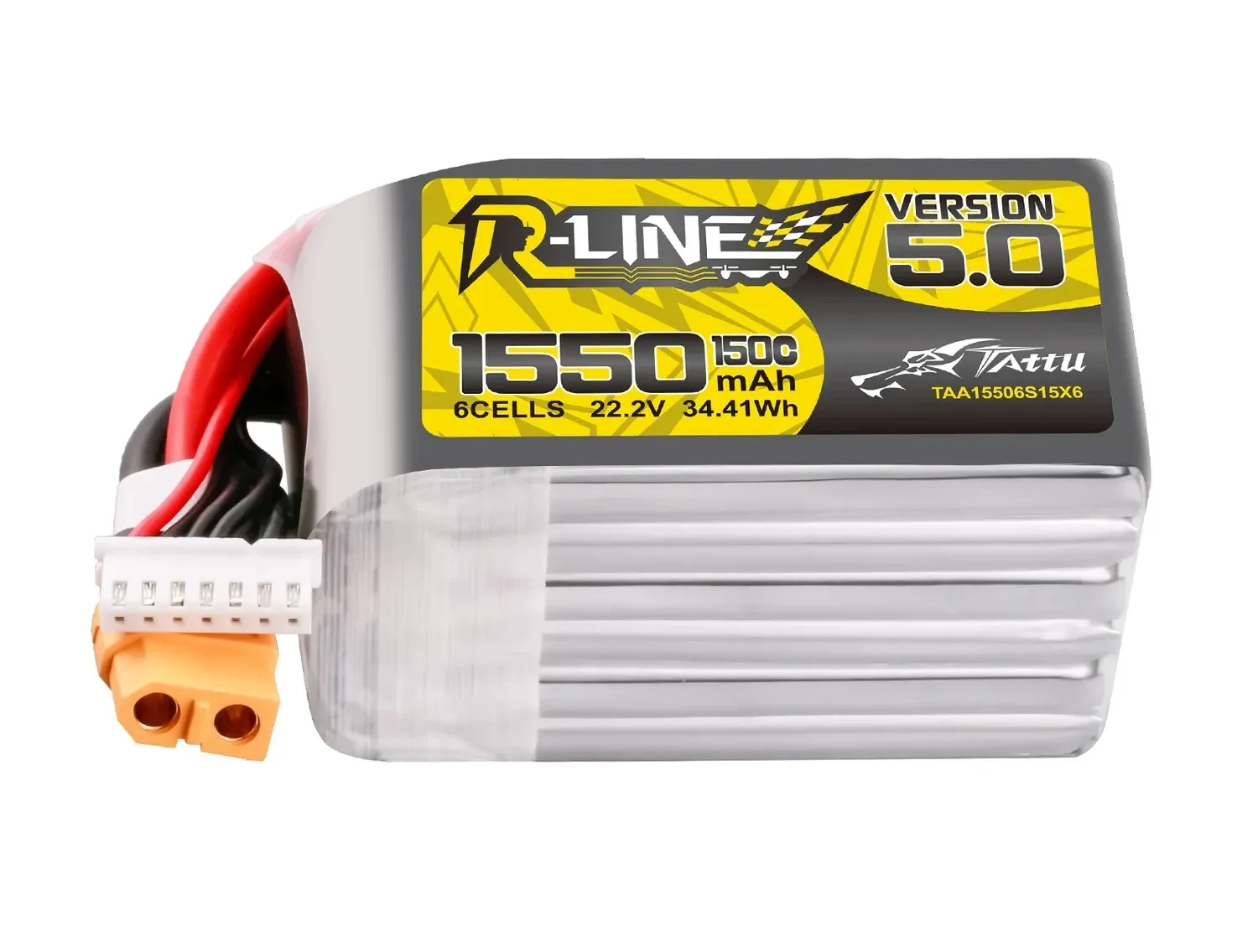Akumulator LiPo Tattu R-Line Version 5.0 1550mAh 22.2V 150C 6S1P XT60