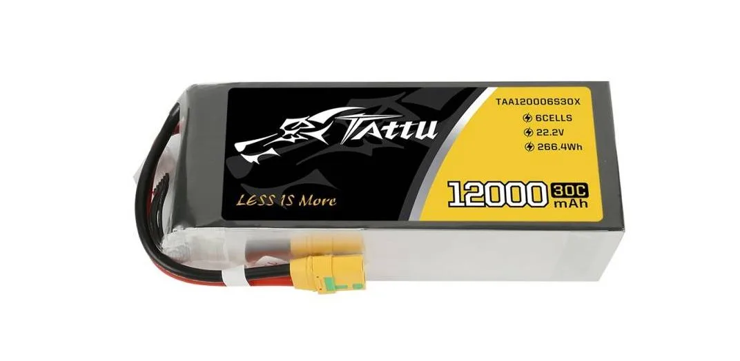 Akumulator Tattu 12000mAh 22.2V 30C 6S1P XT90