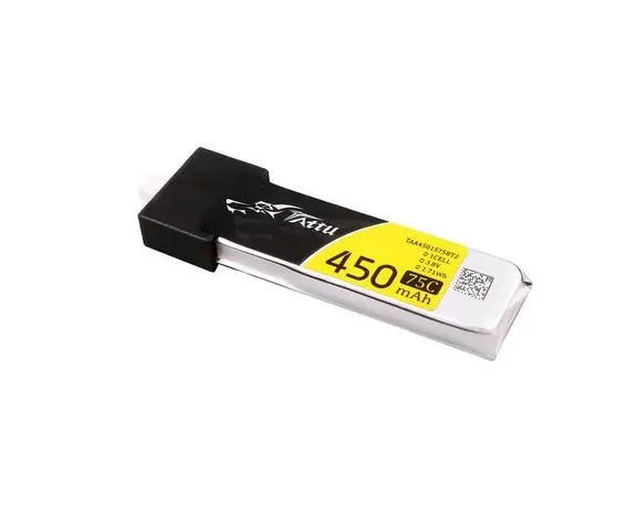 Akumulator Tattu 450mAh 3.8V HV 75C 1S1P Plastic Head BT2.0
