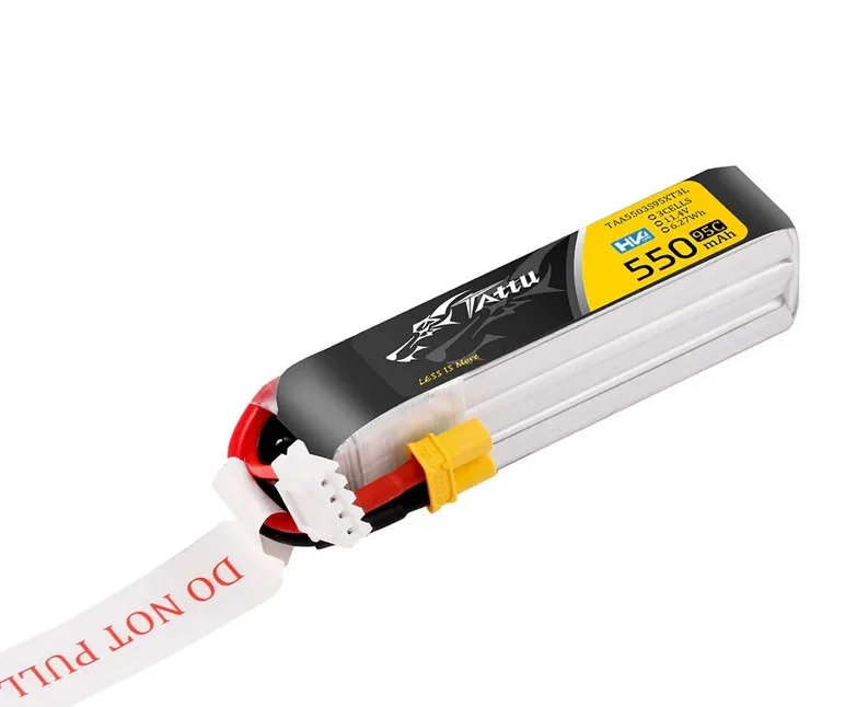 Akumulator Tattu 550mAh 95C 3S1P 11.4V HV LiPo XT30 Plug Long-Pack