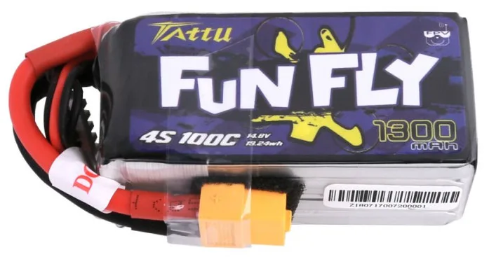 Akumulator Tattu Funfly 1300mAh 14,8V 100C 4S1P