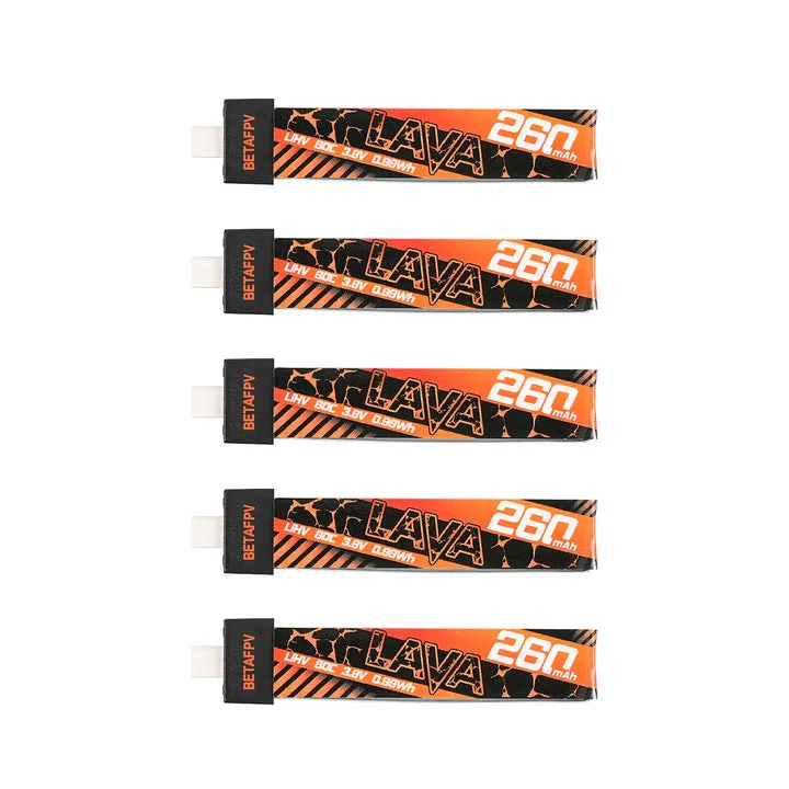 Akumulatory LiPo BETAFPV LAVA 260mah 3.8V 1S BT2.0