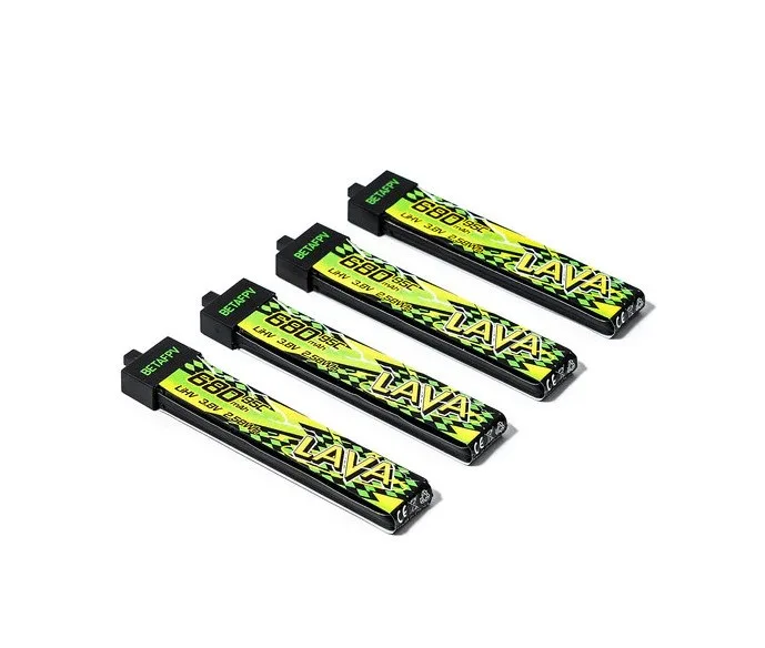 Akumulatory LiPo LiHV 1S BetaFPV LAVA II 680mAh 95C BT2.0 (4 szt.)