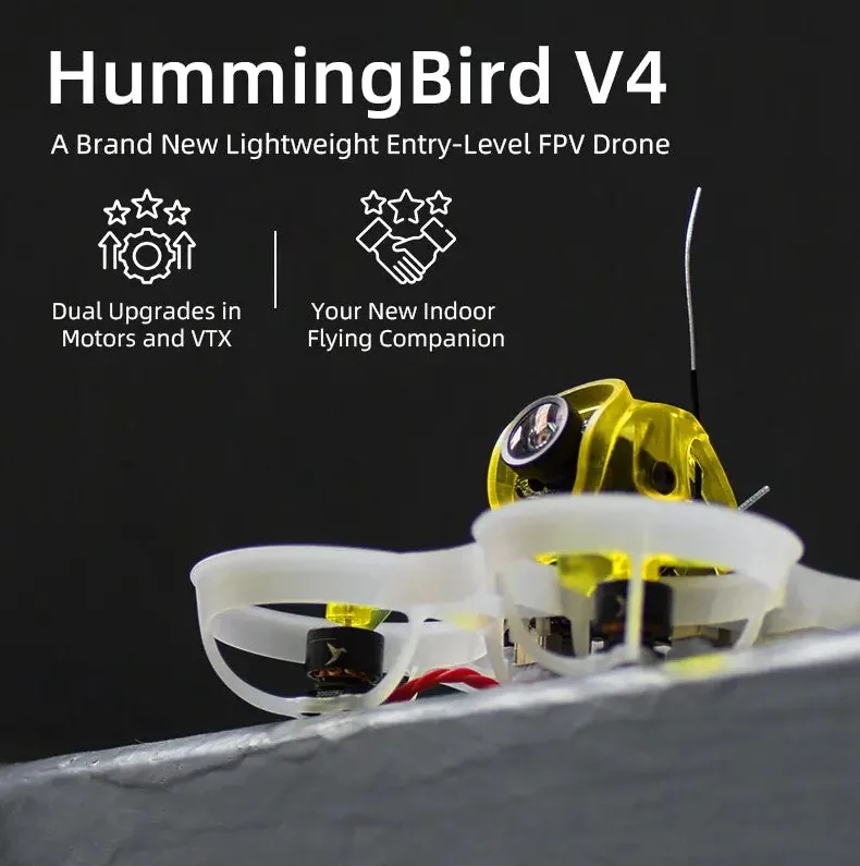 Dron Hummingbird V4 BNF Whoop with SmartMax 400mw VTX ELRS 2.4G