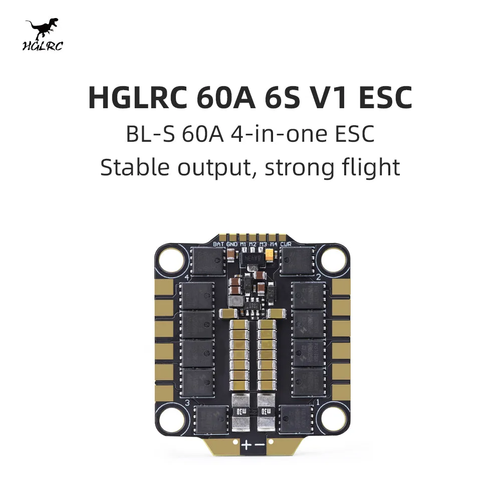 ESC HGLRC 60A 6S V1