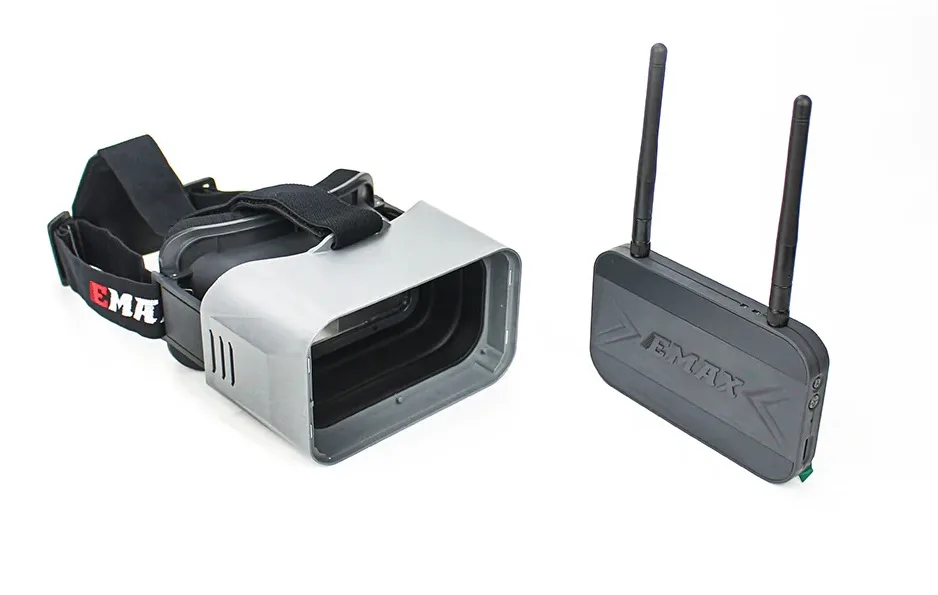 Gogle FPV EMAX Transporter 2 5.8G 4.3 cala Diversity DVR