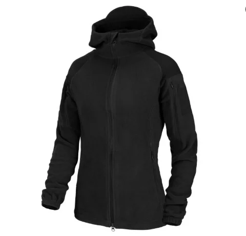 Bluza Damska Helikon CUMULUS - Heavy Fleece - Czarna (BL-CBW-HF-01