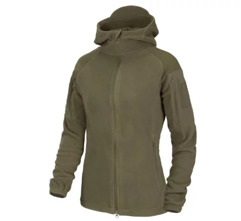 Bluza Damska Helikon CUMULUS - Heavy Fleece - Taiga Green (BL-CBW-HF-09)