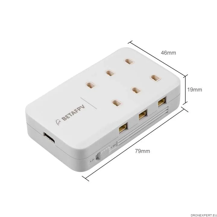Ładowarka BetaFPV 1S 6 kanałowa BT2.0/PH2.0