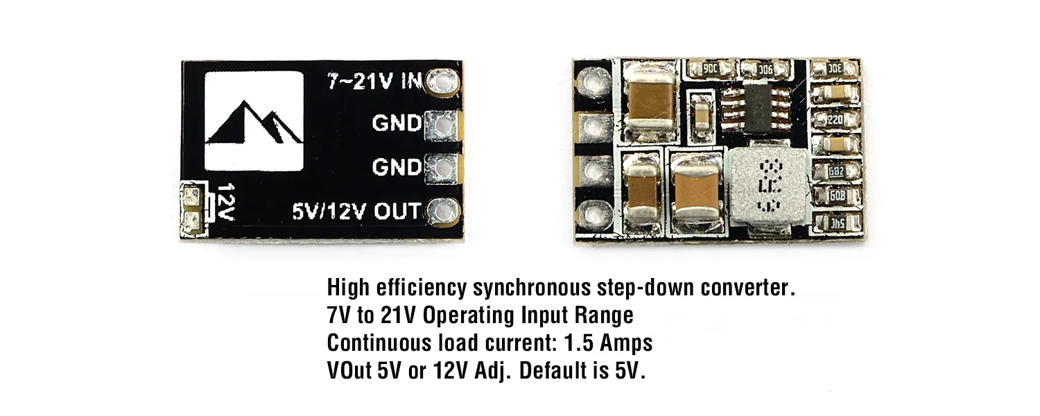 Matek Micro BEC 7-21V do 5V/12V-ADJ MBEC2A