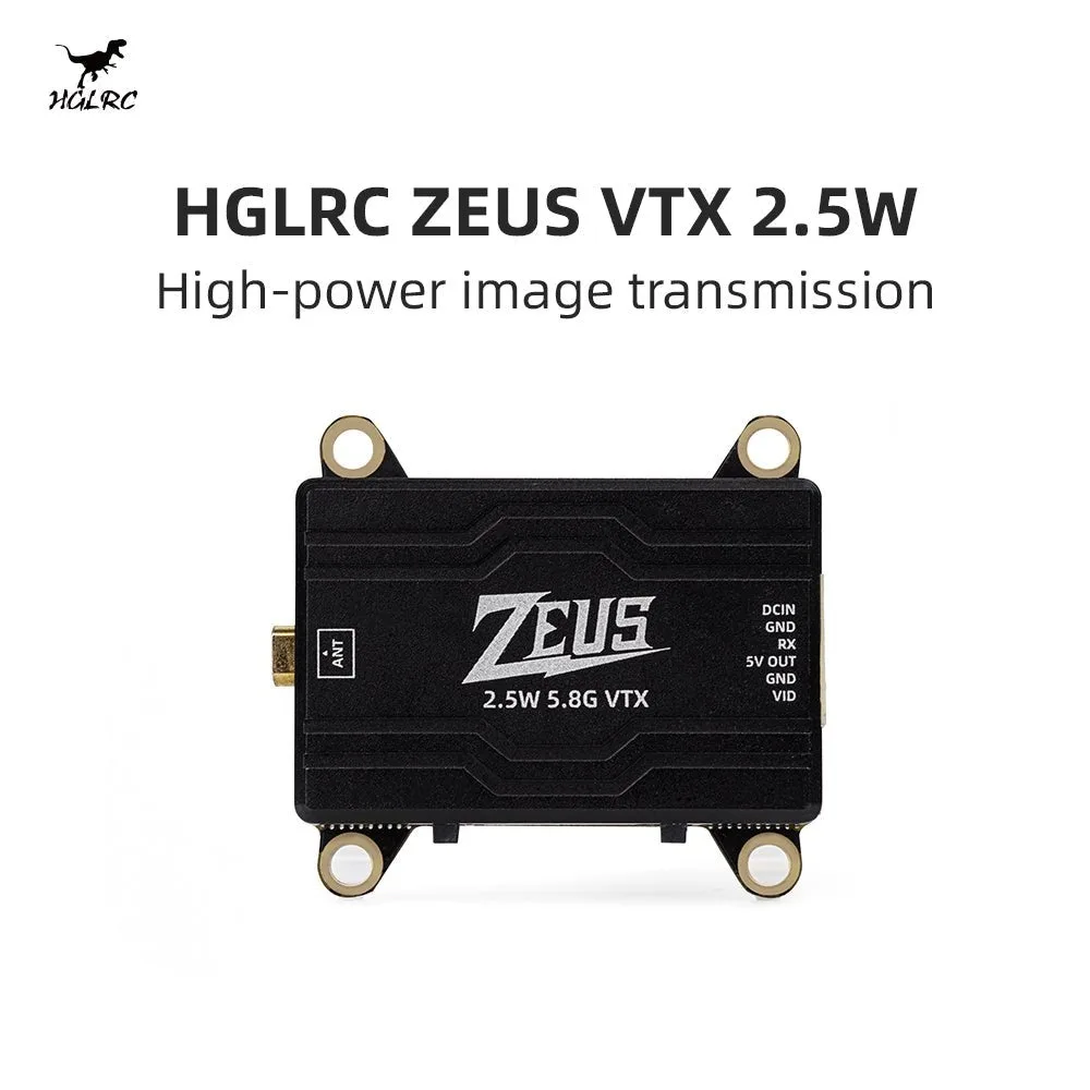 Nadajnik VTX HGLRC ZEUS 2.5W 5.8G