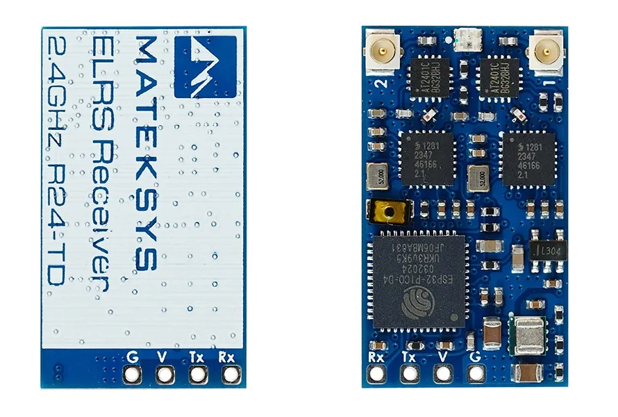 Odbiornik Matek ELRS-R24-TD 2.4GHz ExpressLRS True Diversity