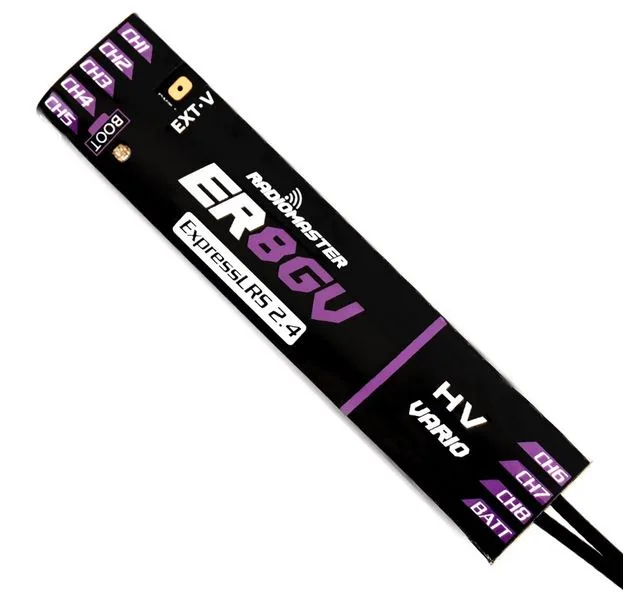 Odbiornik Radiomaster ELRS ER8GV 2,4GHz 8CH