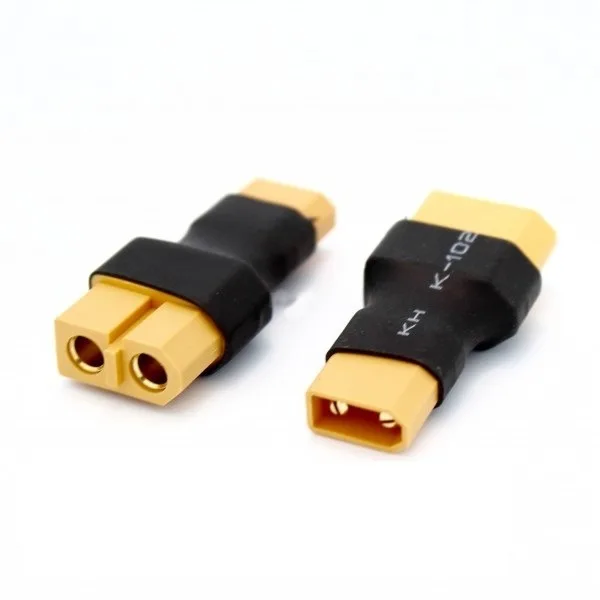 Przejście, adapter - wtyki XT30 (męskie) na XT60 (żeńskie)
