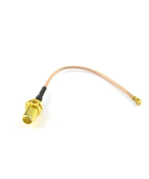 Przejście - UFL (IPEX) na SMA jack - adapter prosty z przewodem