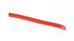 Przewód 1x0.80mm2  czerwony silikonowy