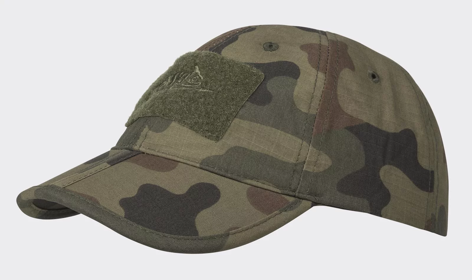 Czapka Helikon Baseball folding PolyCotton Ripstop PL Woodland HELIKON-TEX