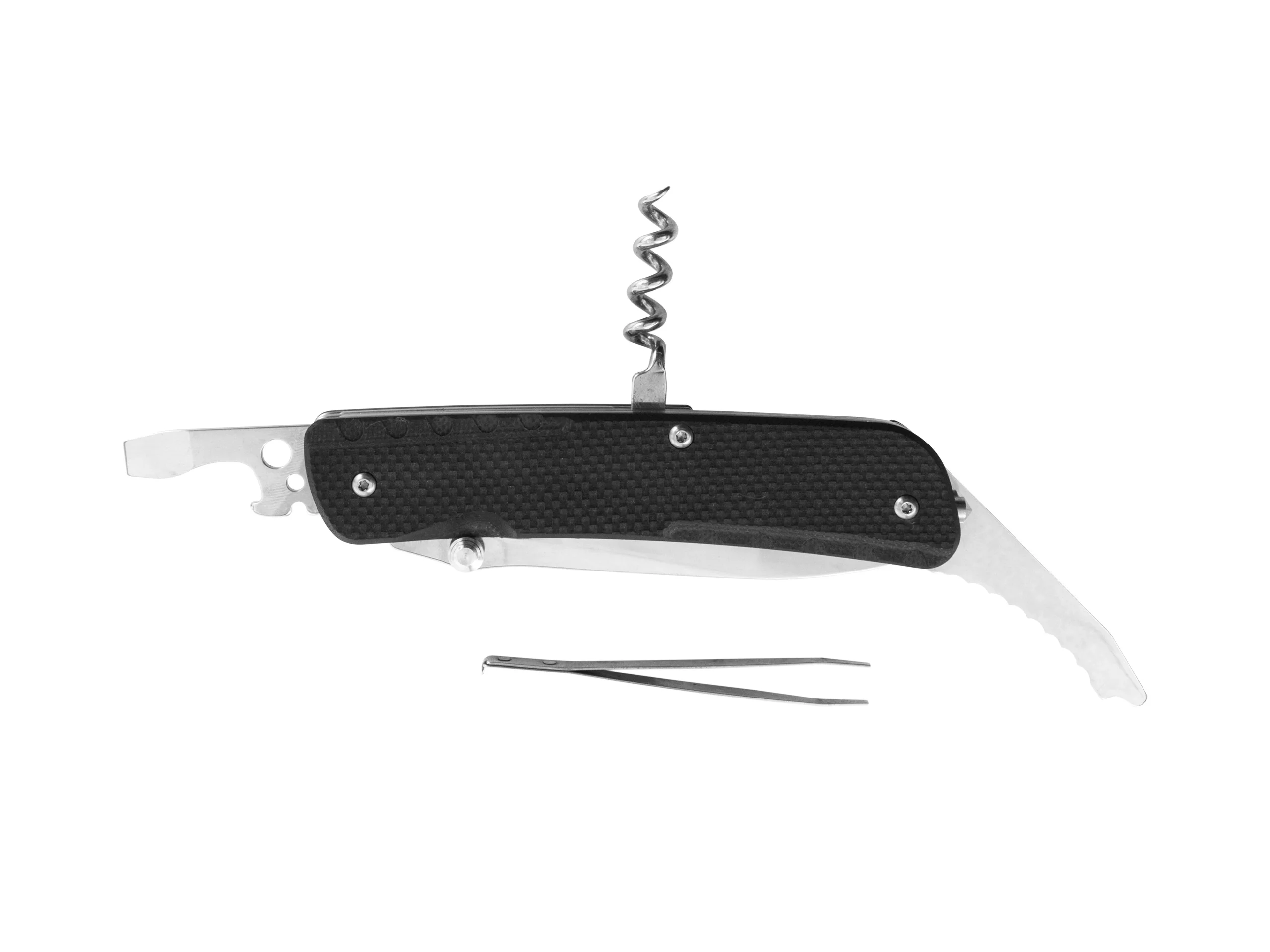 Scyzoryk Ruike LD21-B wielofunkcyjny, dł.199mm, czarny (LD21-B (black)) - widok 3