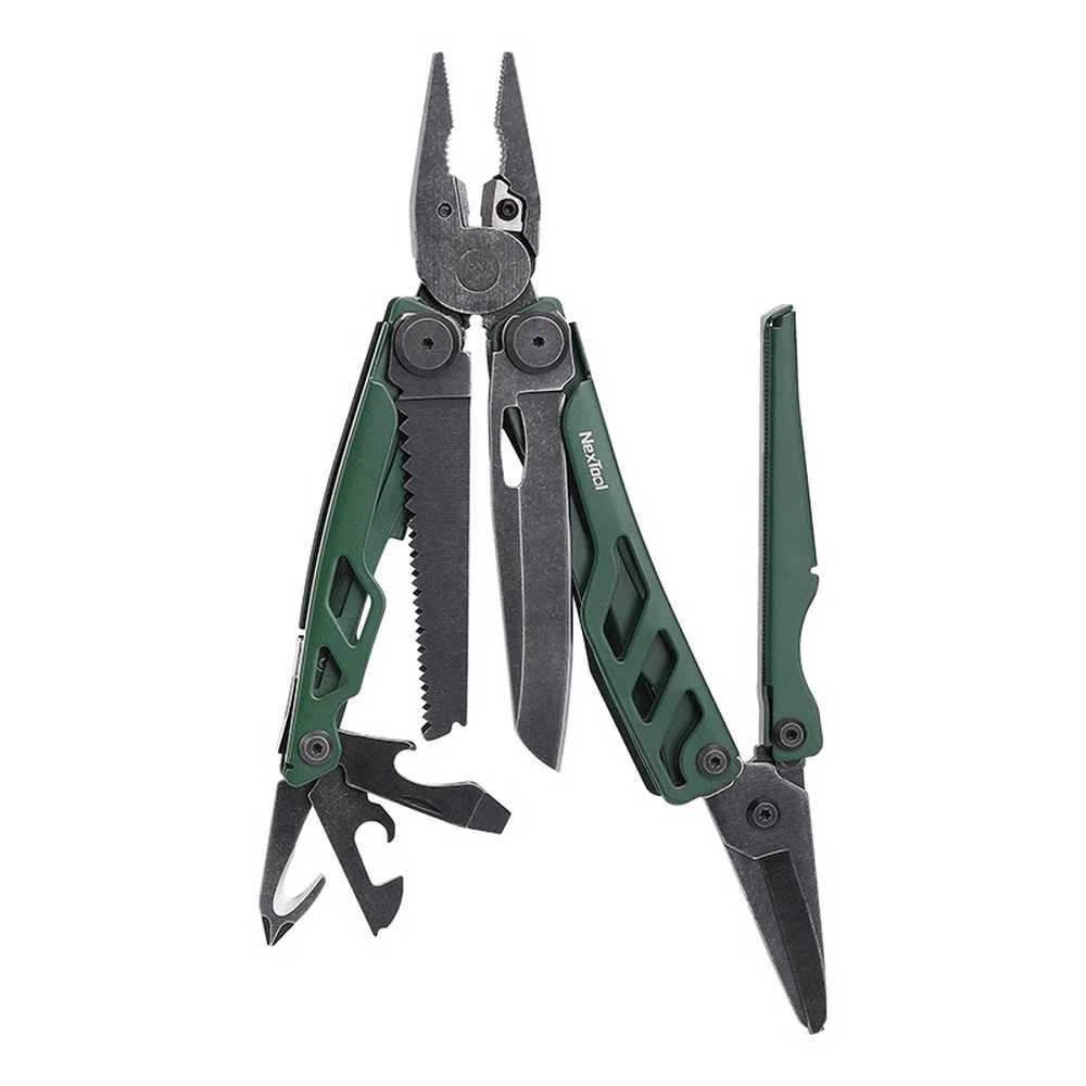 Multitool NexTool FLAGSHIP Pro NE20278 16w1 zielony +etui do pasa - widok 2