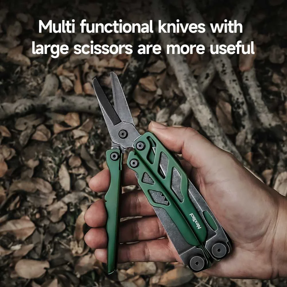Multitool NexTool FLAGSHIP Pro NE20278 16w1 zielony +etui do pasa - widok 8
