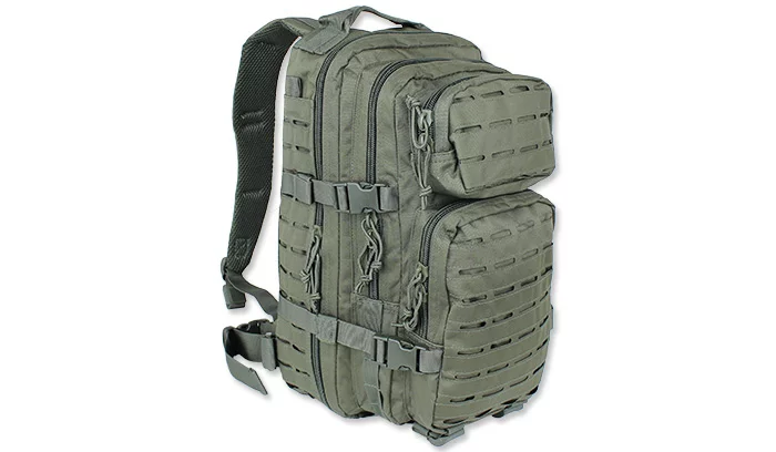 Plecak Mil-Tec Small Assault Pack 20 l. Laser Cut - Zielony OD - 14002601 - widok 2