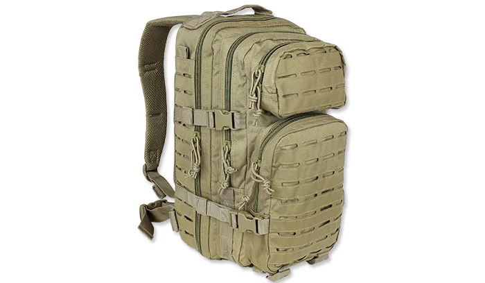 Plecak Mil-Tec Small Assault Pack 20 l. Laser Cut - Coyote Tan - 14002605