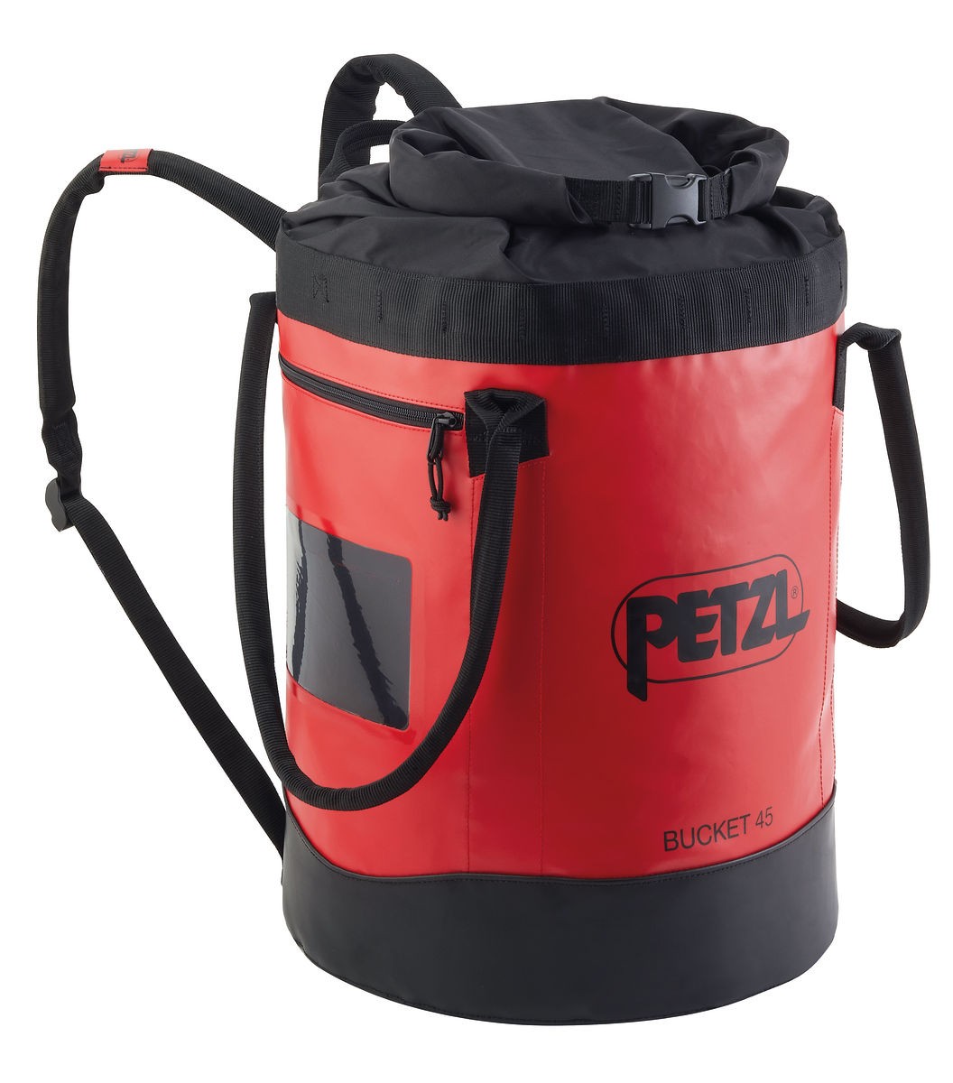 Worek Bucket 45L (różne kolory) Czerwony Petzl - widok 2
