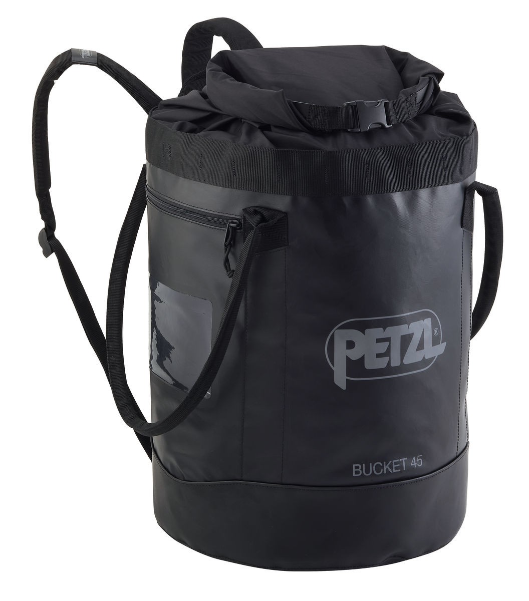 Worek Bucket 45L (różne kolory) Czarny Petzl - widok 2