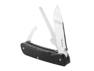 Scyzoryk Ruike LD32-B wielofunkcyjny, dł.199mm,  czarny (LD32-B) - widok 4