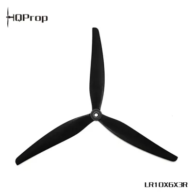 Śmigła HQProp LR10X6X3 Black-Glass Fiber Reinforced Nylon jedna para (1CW+1CCW)