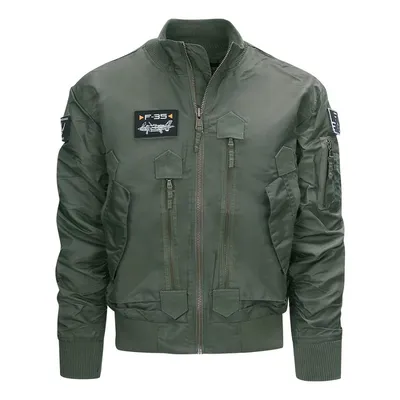 Kurtka lotnicza F-35 Fostex Garments - zielona rozmiar M