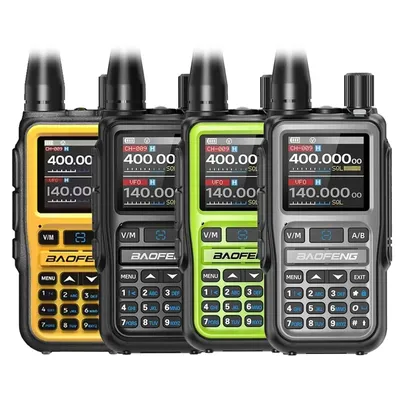 Radiotelefon krótkofalówka Baofeng UV-5R EU MINI USB-C VHF UHF Szara - widok 4
