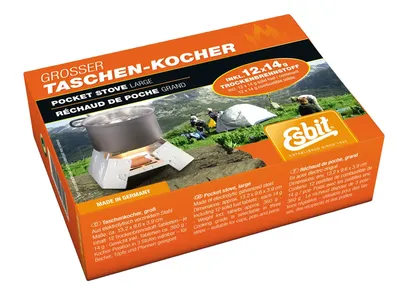 Kuchenka turystyczna Esbit Stove duża (12 x 14 g) (00289000) - widok 3