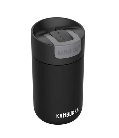 Kubek termiczny Kambukka Olympus 300 ml  - Jet Black - widok 4
