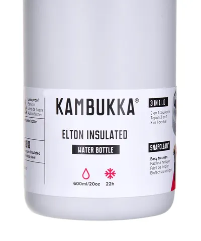 Butelka termiczna Kambukka Elton Insulated 600 ml - Chalk White - widok 6