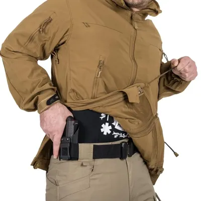 Kurtka Helikon COUGAR Soft S Windblocker Czarny-Black (KU-CGR-SM-01) HELIKON-TEX - widok 7