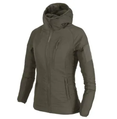 Kurtka Helikon damska WOLFHOUND Hoodie Taiga Green (KU-WWH-NL-09) HELIKON-TEX - widok 2