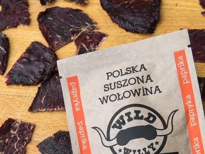 Wołowina suszona Wild Willy papryka bezglutenowa 30 g (465-002) - widok 2