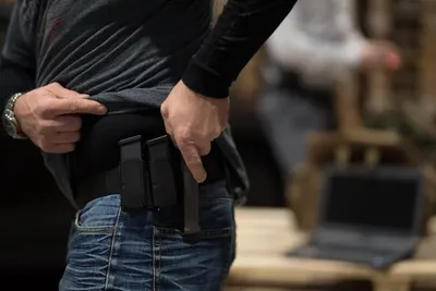 Ładownica Direct Action LOW PROFILE PISTOL MAGAZINE POUCH - Cordura (PO-PTLP-CD5-SGR) - widok 4