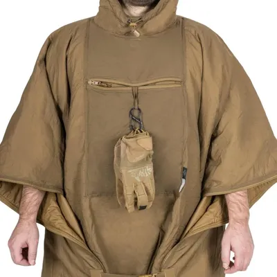 Poncho pałatka peleryna Helikon SWAGMAN ROLL - Climashield Apex 67g - Coyote (PO-SMR-NL-11) HELIKON-TEX - widok 5