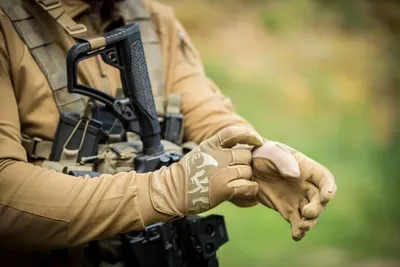 Rękawiczki Helikon All Round Fit Tactical Black/Shadow Grey (RK-AFL-PO-0135A) HELIKON-TEX - widok 4