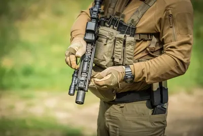 Rękawiczki Helikon All Round Fit Tactical Black/Shadow Grey (RK-AFL-PO-0135A) HELIKON-TEX - widok 7