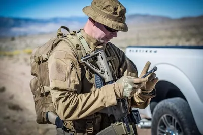 Rękawiczki Helikon All Round Tactical Coyote/Adaptive Green (RK-ATL-PO-1112A) HELIKON-TEX - widok 2