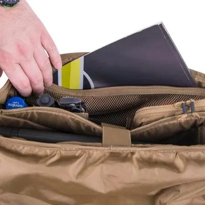 Torba URBAN COURIER BAG Large, Cordura, Shadow Grey / Czarna A (TB-UCL-CD-3501A) HELIKON-TEX - widok 4