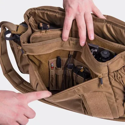 Torba URBAN COURIER BAG Medium, Cordura, Coyote (TB-UCM-CD-11) HELIKON-TEX - widok 2