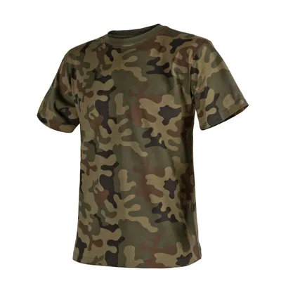 T-Shirt Helikon Bawełna - PL Woodland (TS-TSH-CO-04)